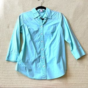 EUC mint green button down from J. Crew